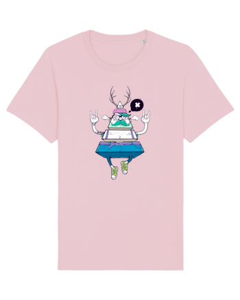 Cartoon Piramidă Hipster Cotton Pink