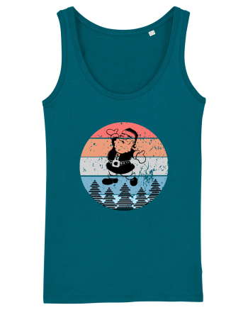 Retro Santa - Mos Craciun Retro Ocean Depth