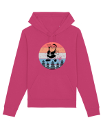 Retro Santa - Mos Craciun Retro Hanorac Unisex Drummer