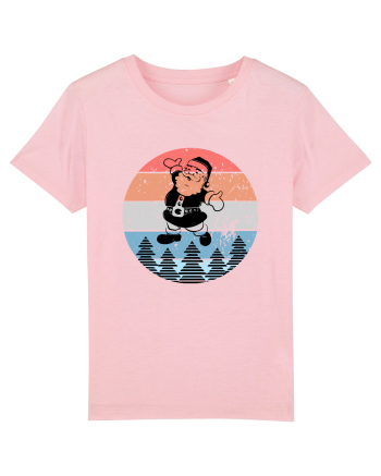 Retro Santa - Mos Craciun Retro Cotton Pink