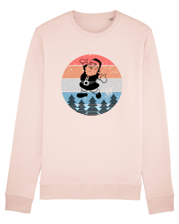 Retro Santa - Mos Craciun Retro Candy Pink