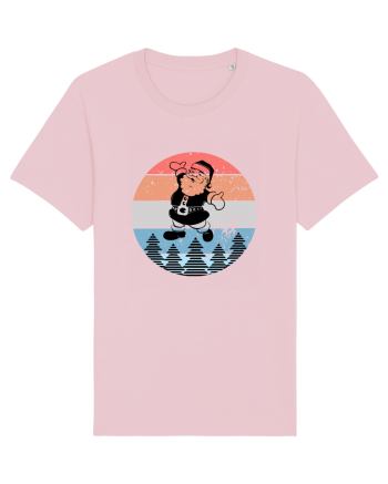 Retro Santa - Mos Craciun Retro Cotton Pink