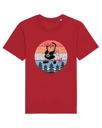 Retro Santa - Mos Craciun Retro Red