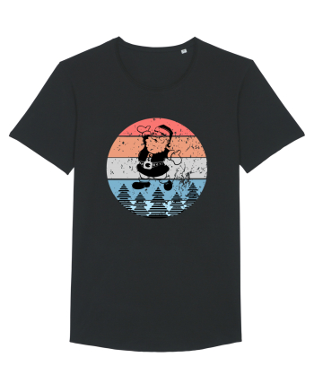 Retro Santa - Mos Craciun Retro Black
