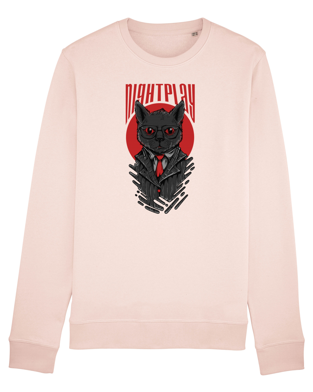 Bluză mânecă lungă Unisex Rise Candy Pink