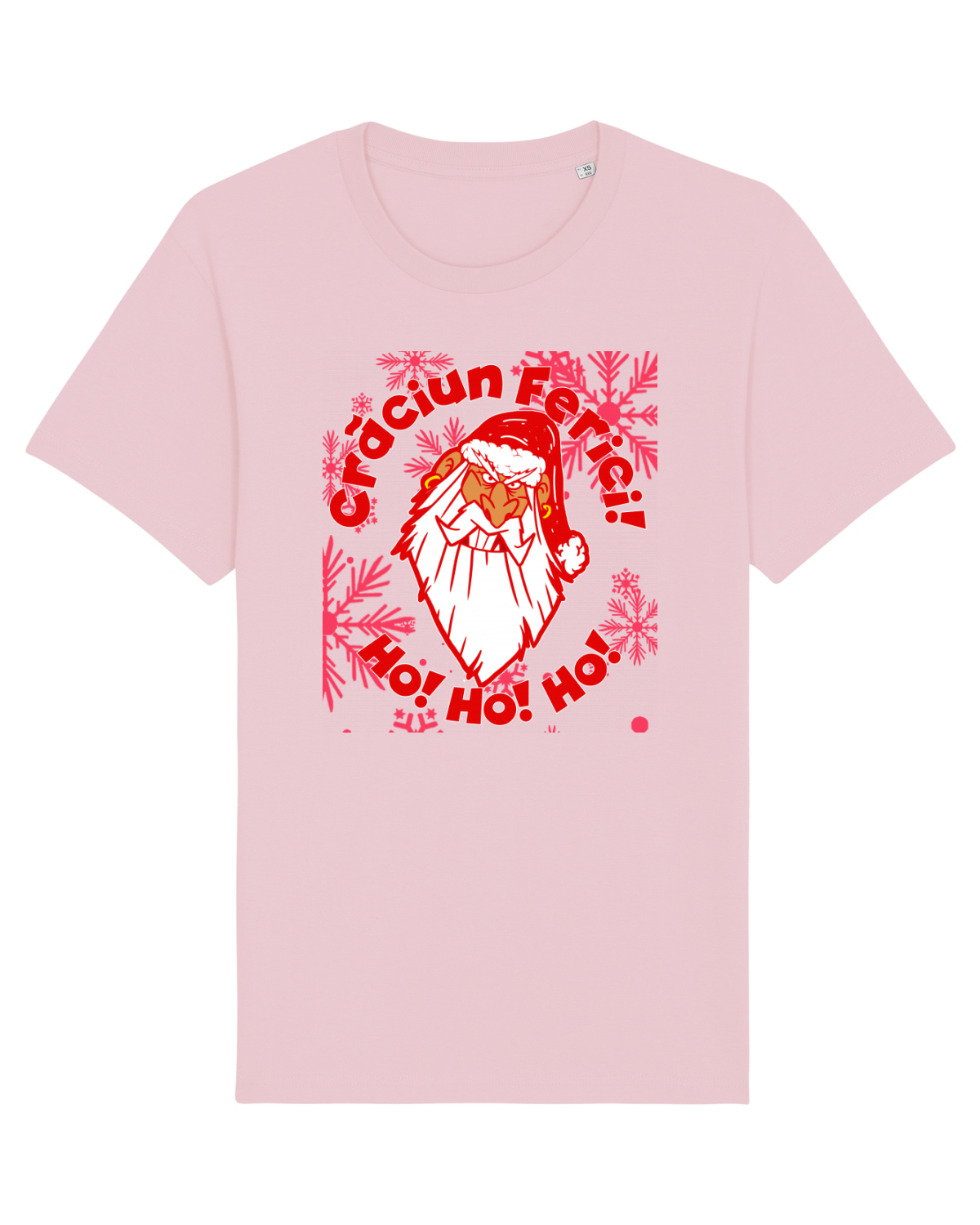 Tricou mânecă scurtă Unisex Rocker Cotton Pink