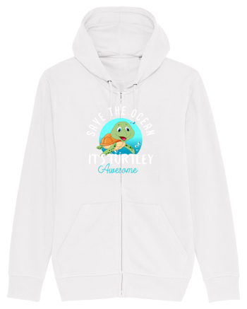 Save the ocean White