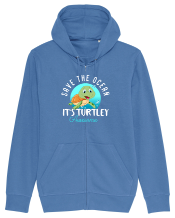 Save the ocean Bright Blue