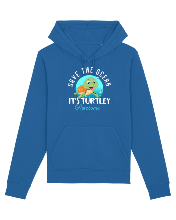 Save the ocean Royal Blue