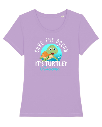 Save the ocean Lavender Dawn