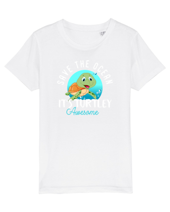 Save the ocean White