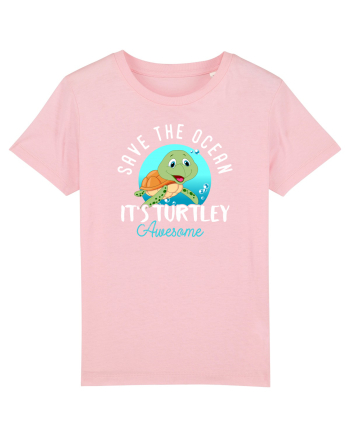 Save the ocean Cotton Pink