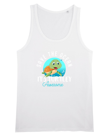 Save the ocean White
