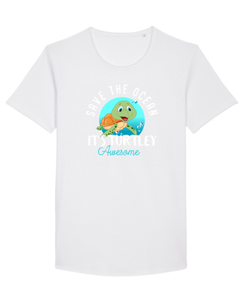Save the ocean White