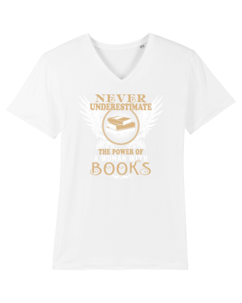Woman with books White