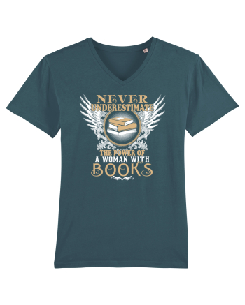 Woman with books Stargazer