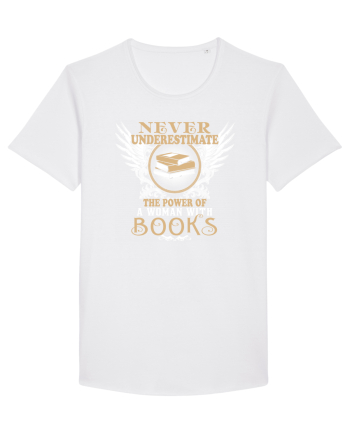 Woman with books White