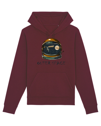 Outer Space Astronaut Burgundy