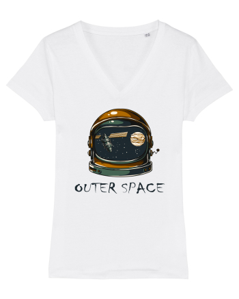 Outer Space Astronaut White