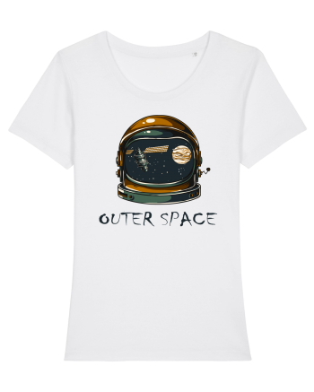 Outer Space Astronaut White