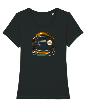 Outer Space Astronaut Black