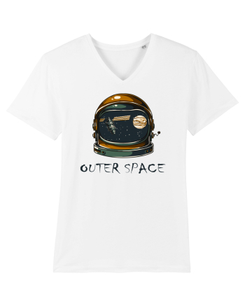 Outer Space Astronaut White