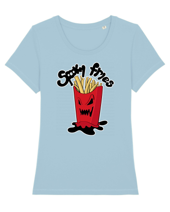 Spooky fries Sky Blue