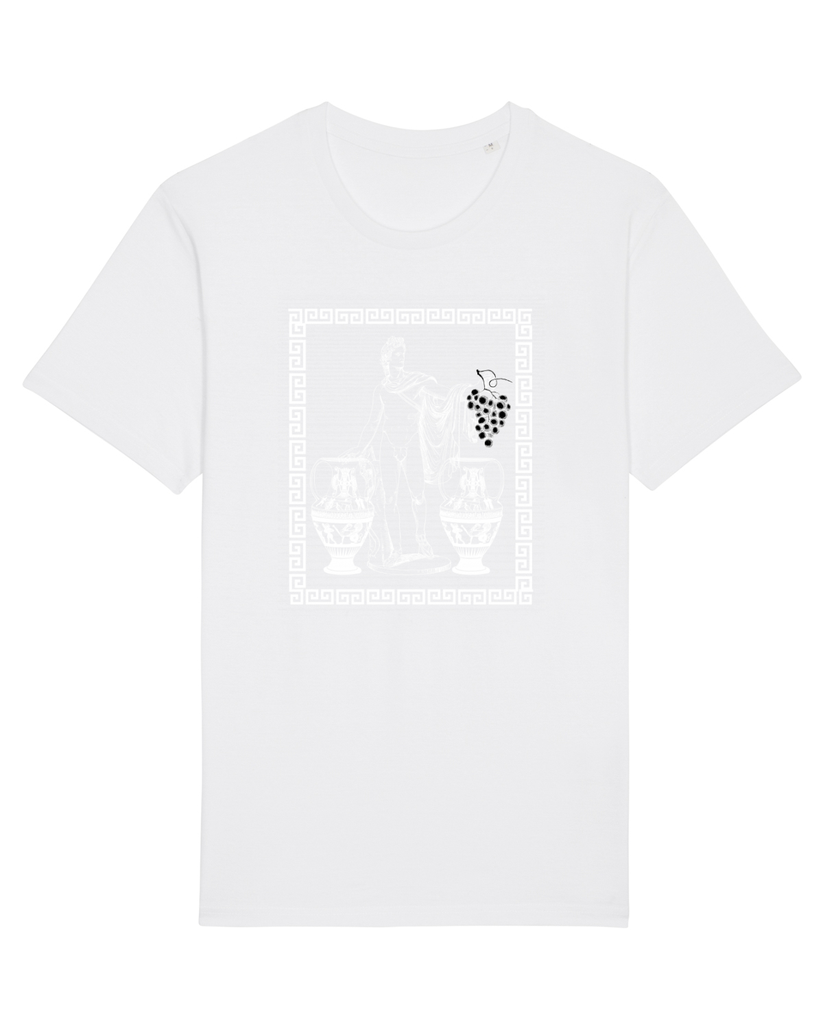 Tricou mânecă scurtă Unisex Rocker White
