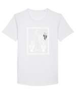 Dionysos Zeul Vinului Tricou mânecă scurtă guler larg Bărbat Skater