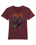 Pug Life Tricou mânecă scurtă guler V Bărbat Presenter
