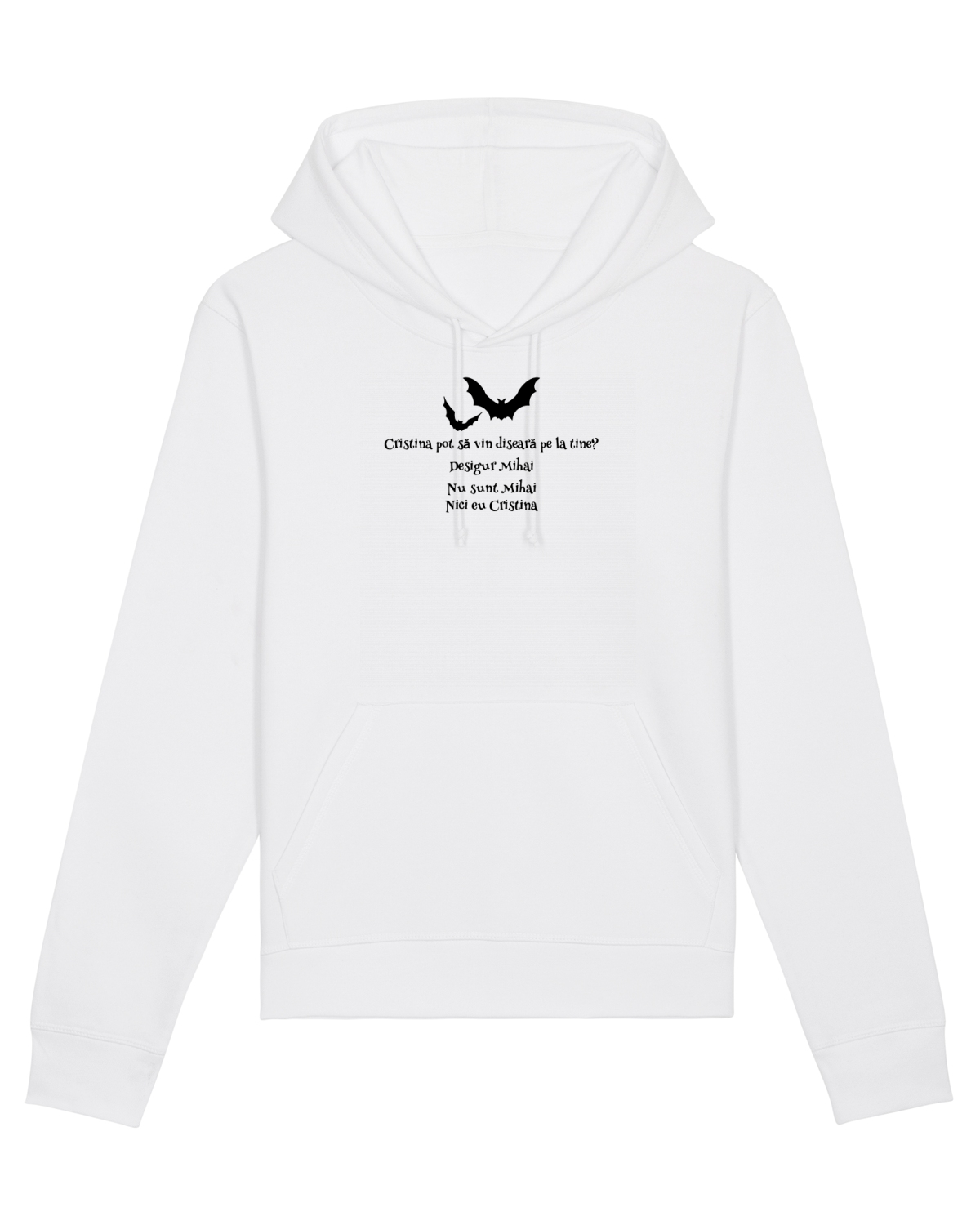 Hanorac Unisex Drummer White