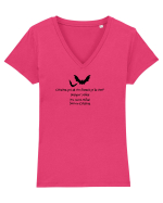 Inspiro #29 Tricou mânecă scurtă guler V Damă Evoker