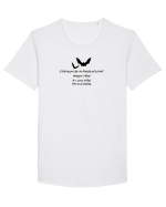 Inspiro #29 Tricou mânecă scurtă guler larg Bărbat Skater