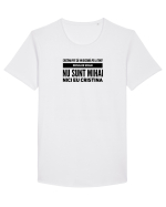 Inspiro #30 Tricou mânecă scurtă guler larg Bărbat Skater