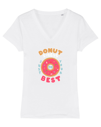 Donut Stress White