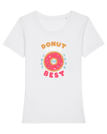 Donut Stress White