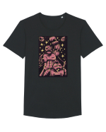 Robot Fight Tricou mânecă scurtă guler larg Bărbat Skater