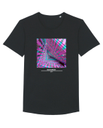 Bucharest 2077 Chapter 2  Tricou mânecă scurtă guler larg Bărbat Skater