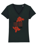 100% Free Tricou mânecă scurtă guler V Damă Evoker