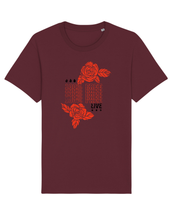 100% Free Burgundy