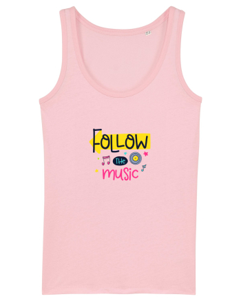 Follow the Music Cotton Pink