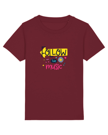 Follow the Music Burgundy