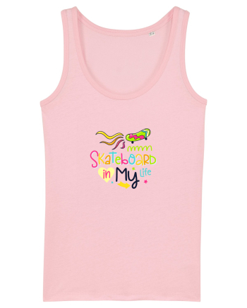 Skateboard in My Life Cotton Pink