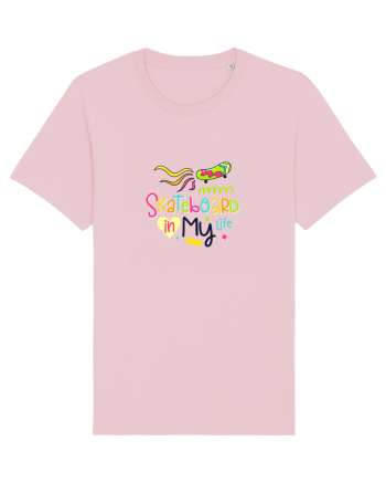 Skateboard in My Life Cotton Pink