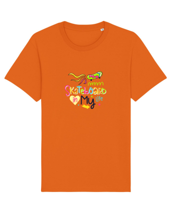 Skateboard in My Life Bright Orange