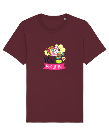 You are Beautiful Burgundy