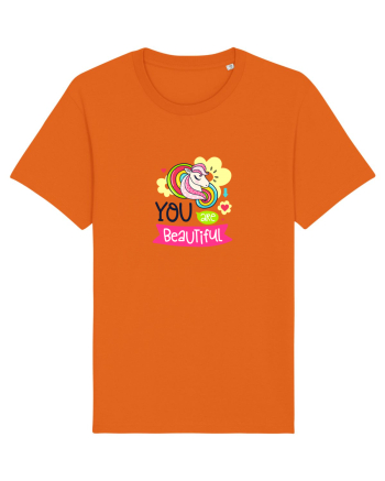 You are Beautiful Bright Orange