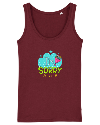 I'm Sorry Burgundy