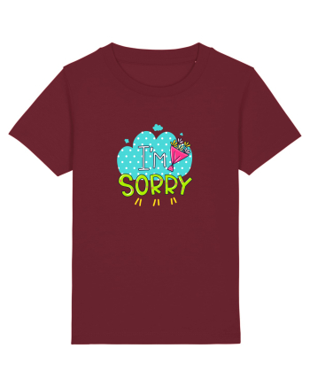 I'm Sorry Burgundy