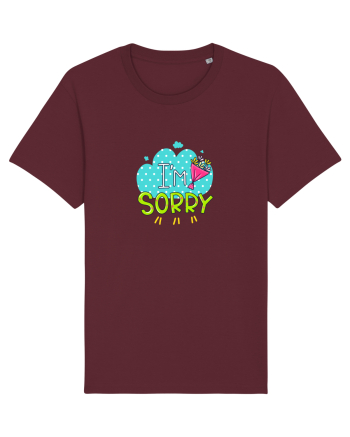 I'm Sorry Burgundy